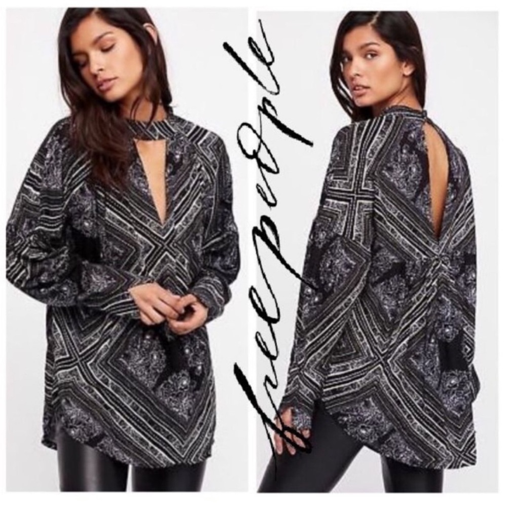 NWT Free People Walking On a Dream Tunic Top